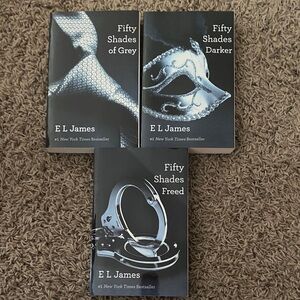 'Fifty Shades' Trilogy Set - in Great Condition - Adult reading